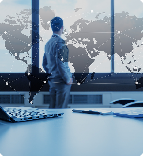 work-desk-businessman-with-laptop-globalization-business-concept
