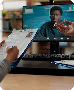 manager-women-working-hiring-application-discussing-curriculum-vitae-with-remote-recruiter-online-videocall-meeting-conference-startup-office-teleconference-call-computer-screen