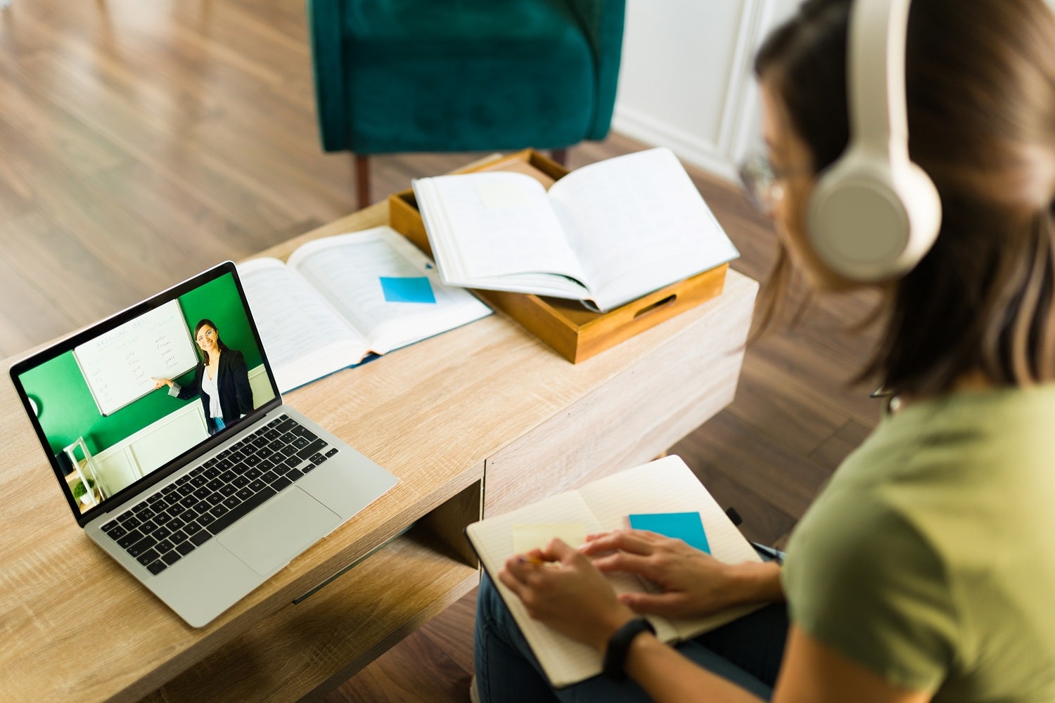 Taking a university class from home