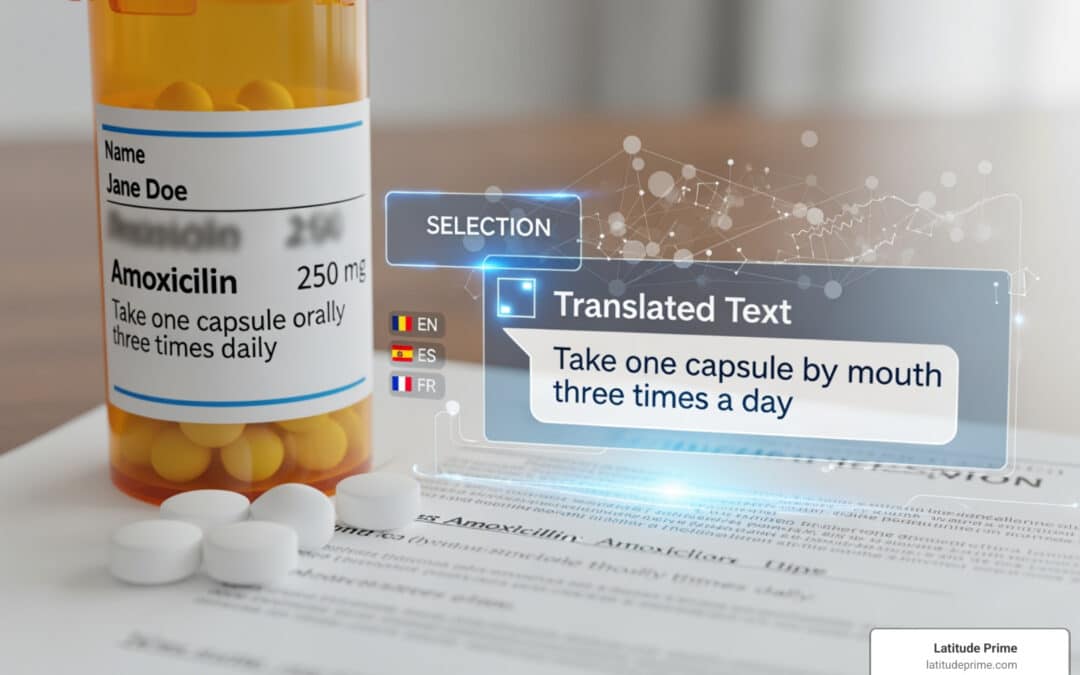 From Doctor’s Scrawl to Clear Instructions: How Medical Prescription Translation Works
