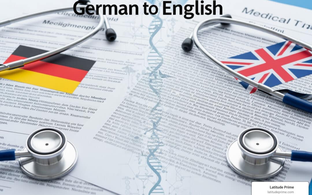 From Deutsch to English: Mastering Medical Translation